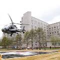 В российских больницах появятся сады и вертолётные площадки