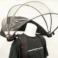 Вышла новая модель зонтика-шлема Nubrella с креплением на спине