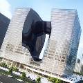 Вертикальное кафе появится в роскошном отеле The Opus в Дубае