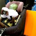 В автокресло для детей встроили подушки безопасности