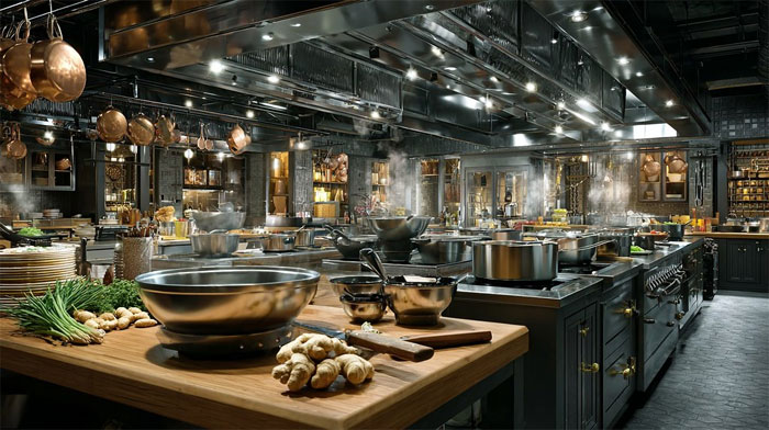 Эффективное оснащение ресторанной кухни с помощью оптовых поставок посуды и ножей из Китая