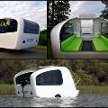 Дизайнеры представили новые модели супер-комфортных трейлеров для путешествие по суше и по воде