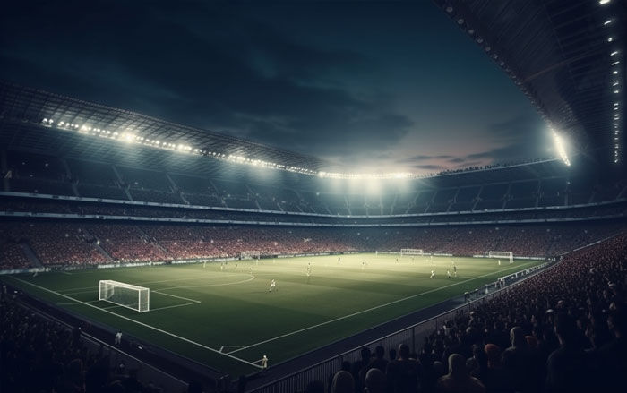 Будущее технологий в профессиональном футболе: Футбольный стадион