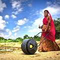 Необычное ведро Waterwheel для развивающихся стран