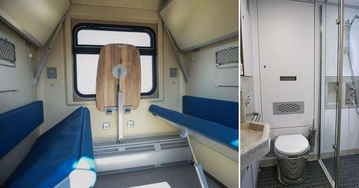 Туалет в поезде плацкартного вагона фото