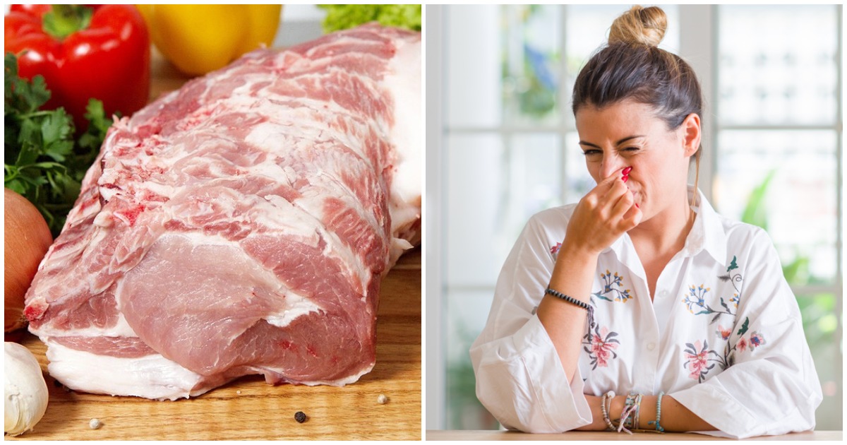Что делать если мясо немного с запахом?