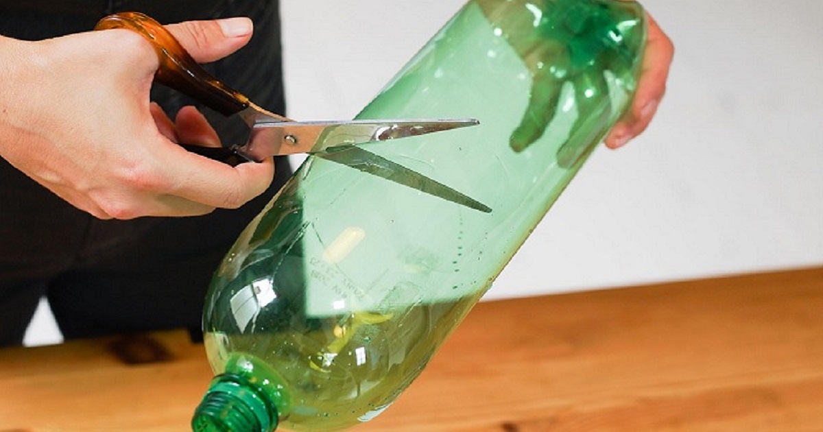 Как сделать метлу из пластиковых бутылок (фото)