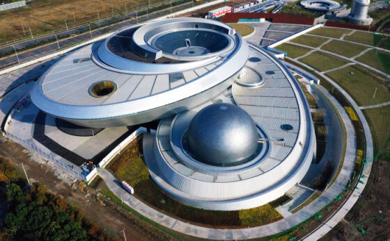В Шанхае открылся крупнейший астрономический музей, отражающий динамическую  энергию небесного движения