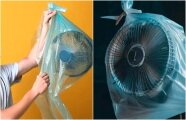Зачем надевать мусорный пакет на вентилятор: 10 хитростей для простой уборки