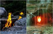 Пещера Воды и Пламени и Горящая гора: 5 мест, где «вечный огонь» появился естественным путём